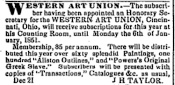 Advertisement, “Western Art Union,” *Charleston Mercury* (South Carolina), December 31, 1850, 3.